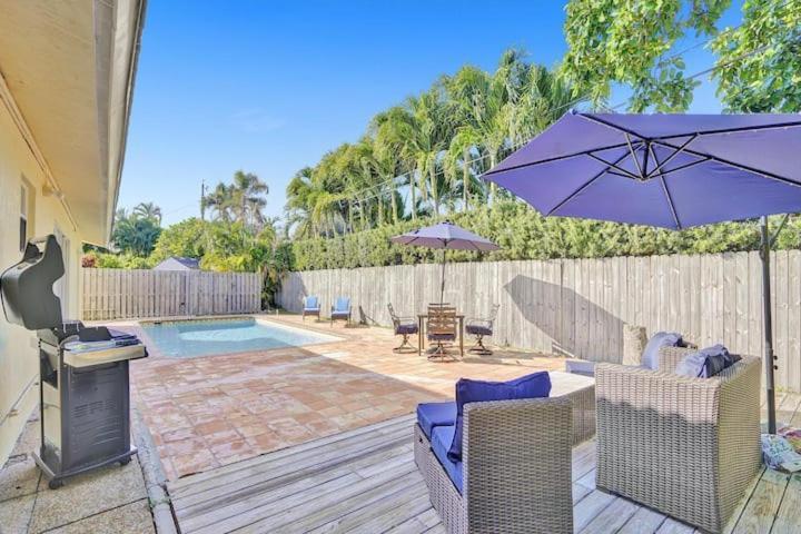 Beautiful 4 Bedrooms/Pool/Walk To Beach Deerfield Beach Exterior foto