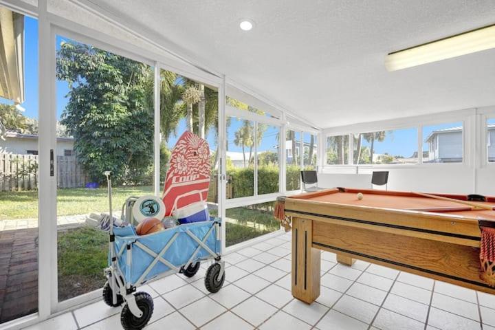 Beautiful 4 Bedrooms/Pool/Walk To Beach Deerfield Beach Exterior foto